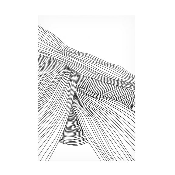 Trademark Fine Art Dan Hobday  Waves Canvas Wall Art