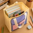 thumbnail image 4 of Canvas Tote Storage Bag with Handle,Organizer Tote for School Supplies,Multi-Purpose Portable Pouch, 4 of 6