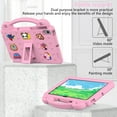 thumbnail image 3 of TECH CIRCLE Tablet PC Case for Lenovo Tab M10 Plus 3rd Gen 10.6-inch TB-125F/128F 2022,Kids Shockproof EVA Dropproof Impact Resistance Protective Handle Stand Cover,Pink, 3 of 8