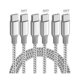 thumbnail image 1 of wonima11 USB C Cable，3 Pack 10FT 60W Fast Charging USB C to USB C Cable, Durable Type C Charger Cable for iPhone 17/16/15/iPad MacBook CarPlay and More-Grey White, 1 of 1