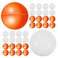 thumbnail image 4 of 50Pcs Openable Lottery Balls Round Game Balls Plastic Raffle Balls Party Props, 4 of 8