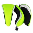 thumbnail image 3 of Almencla 3x Golf Club Head Covers Golfing covers for head As for 460 Driver Woods Green, 3 of 8