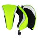 thumbnail image 3 of 3x Cubiertas de cabeza de poste de eje de palo de golf 1 3 5 Cubiertas de cabeza de golf Accesorios para el conductor Verde Soledad Cubierta de la cabeza del palo de golf, 3 of 9