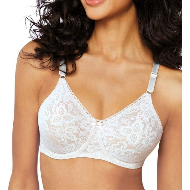 Bali Women's Bali 3432 Lace 'N Smooth Seamless Cup Underwire Bra