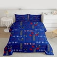 thumbnail image 2 of Homewish Rugby Sport Bedding Comforter Set,Football Helmet Twin Comforter Sets,Red Blue Bedding Set For Bosy Kids,Luxury Bedroom Decor Reversible,2pcs, 2 of 8