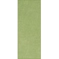 thumbnail image 1 of Home Queen Solid Beige Color Custom Size Runner Area Rugs Lime Green - 2'6" x 10', 1 of 2