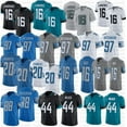 thumbnail image 2 of 31JTrevor Lawrence Football Jerseys 44 Travon Walker 85 Tim Tebow 97 Aidan Hutchinson 20 Barry Sanders Jared Goff 88 T.J. Hockenson Jersey cousu gris mode, 2 of 5