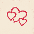 thumbnail image 4 of Inktastic Three Red Hearts Boys or Girls Baby T-Shirt, 4 of 5