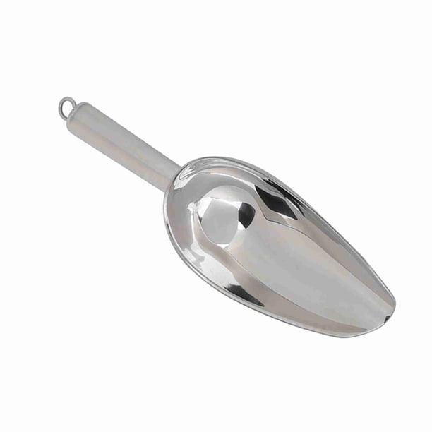 Cuchara De Hielo Multifuncional De Acero Inoxidable Para Alimentos, Granos De Café, Pala Para Frutas Secas, Pulido De Espejo, Superficie Para Servir En La Cocina, Hogar, Bar,