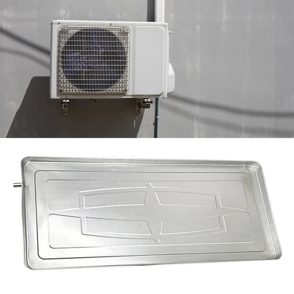 CIYISON Professional Air Conditioner Condensation Water Collector Drip Tray With Extended Pipe and Clamps For Drainage System