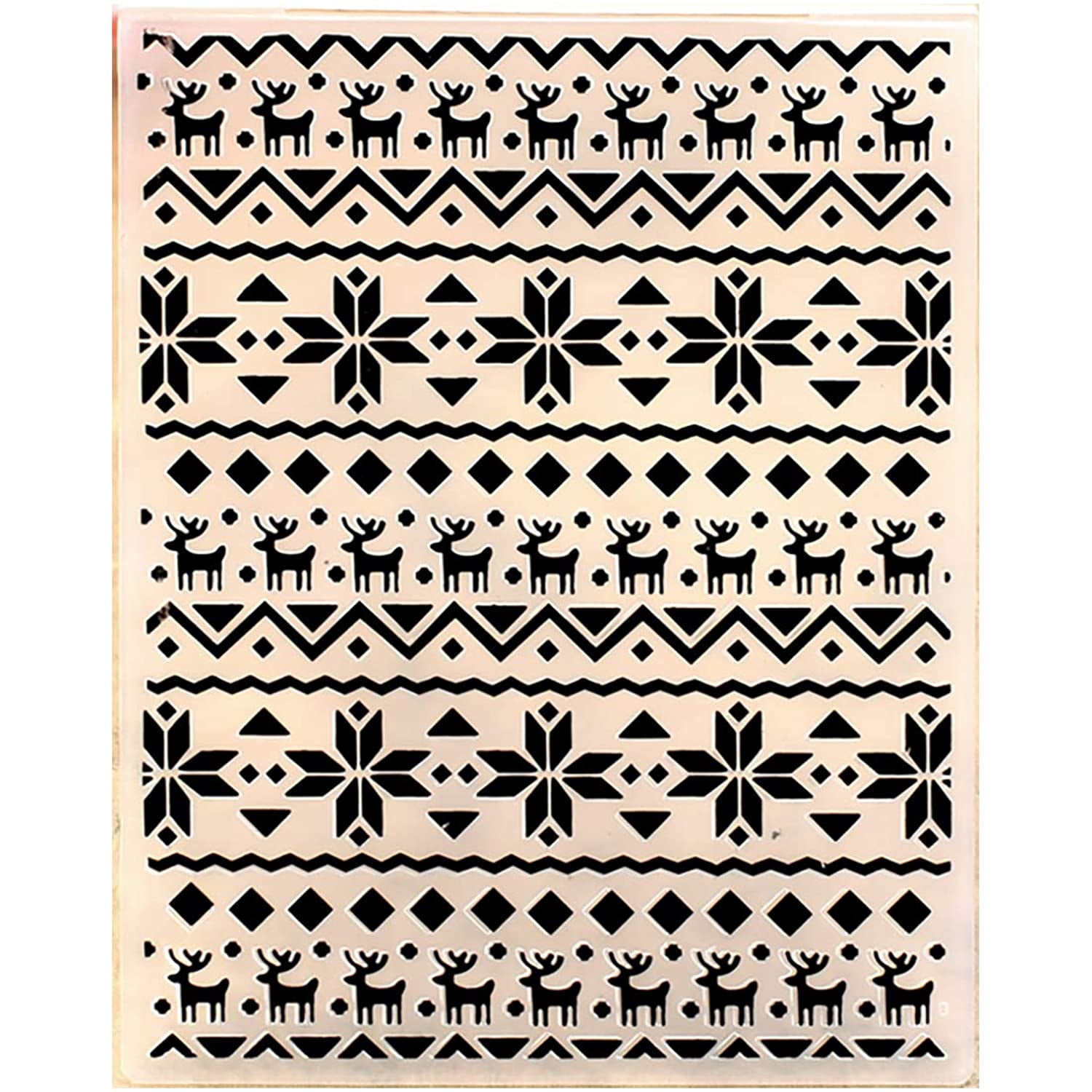 Kwan Crafts Flowers Plastic Embossing Folders for Card Making Scrapbooking and Other Paper Crafts 12.1x15.2cm