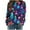 A Multicolor, variant on YUGYXL Christmas Sweatshirts for Women Plus Size Crewneck Long Sleeve Xmas Tree Print Shirts Casual Cute Funny Pullover Tops D Multicolor XXL