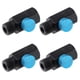 thumbnail image 1 of 4Pcs 1/4 "NPT Válvula de Compresor de aire apagado Mini válvula de interruptor de, 1 of 8