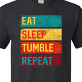 thumbnail image 4 of Inktastic Tumbling Gift Eat Sleep Tumble Repeat T-Shirt, 4 of 5