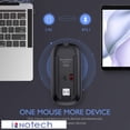 thumbnail image 4 of Bluetooth Rechargeable wireless Mouse for MacBook pro MacBook Air Mac Laptop Chromebook Windows Notebook MacBook HP PC DELL, 4 of 11