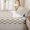 Beige Ivory, variant on Homewish Pink Gingham Plaid Zipper Twin Comforter Sets with Fitted Sheet and 2 Pillowcases,White Grid Zipper Bedding Set For Girls,Polkadot Reversible,4 Pieces