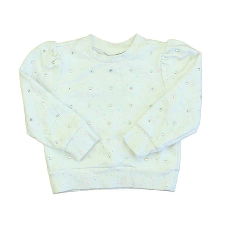 

Pre-owned Rockets Of Awesome Girls White | Rhinestones Sweatshirt size: 4T