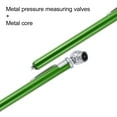 thumbnail image 4 of Unique Bargains 5pcs 10-100PSI Dual Head Truck Pen Tyre Tire Air Pressure Gauge Grip Air Gauge for ATV Car SUV Green, 4 of 6