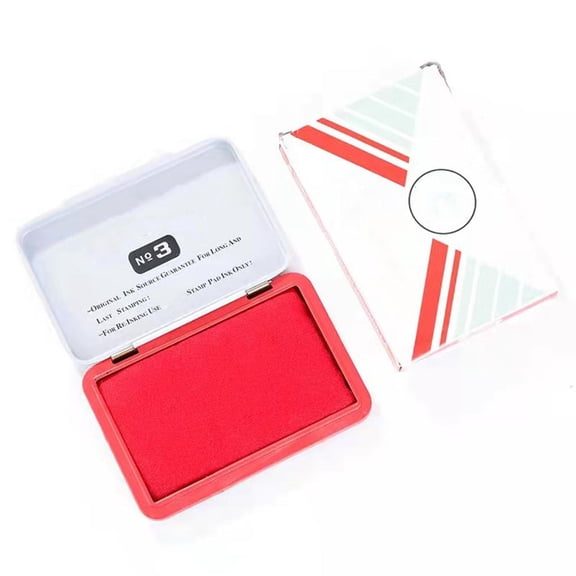 Quick Drying Stamp Ink Pad Fingerprint Ink Pad For Financial Contracts Checks