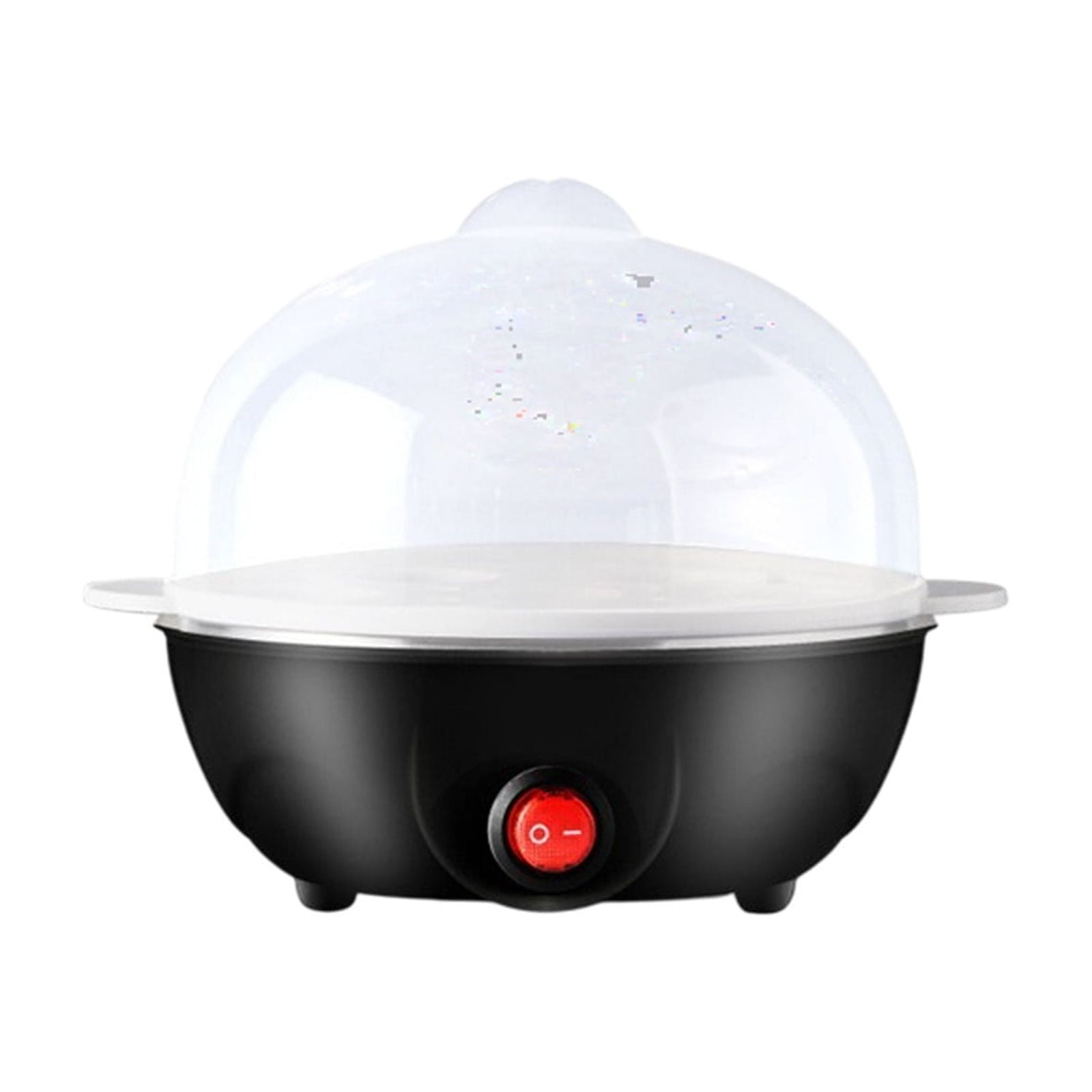 Mini Multifunctional Egg Cooker, Stainless Steel and Plastic Design, Steam Up to 7 Eggs Automatically, Easy to Clean and Safe for Kitchen Home Use