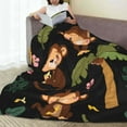 thumbnail image 6 of Susaid Monkeys Swinging from Palms Print Microfiber Cleaning Cloth, Multi-Functional Cleaning Towels, Highly Absorbent Cleaning Rags,Cleaning Cloths for Car Kitchen Home-40"x30", 6 of 7