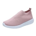 thumbnail image 4 of Womens Slip on Sock Walking Shoes Stretchy Comfortable Fitness Running Jogging Sneakers for Outdoor Sports, 4 of 5