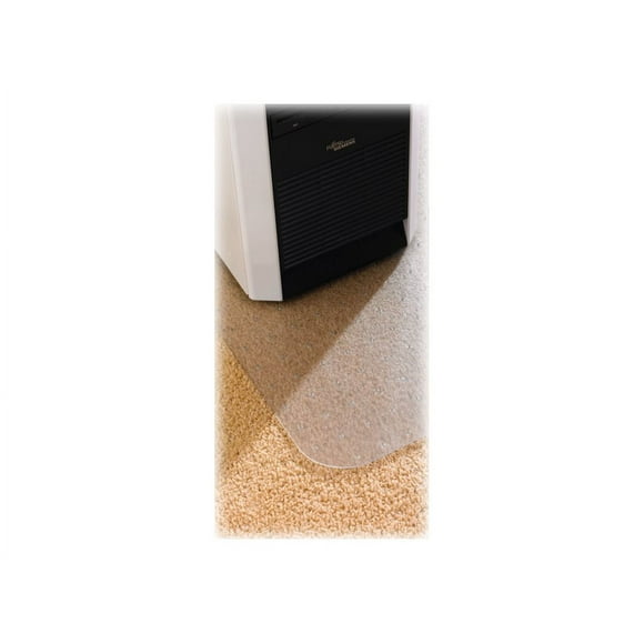 Computex - Chair mat - rectangular with lip - 35.43 in x 47.24 in - clear