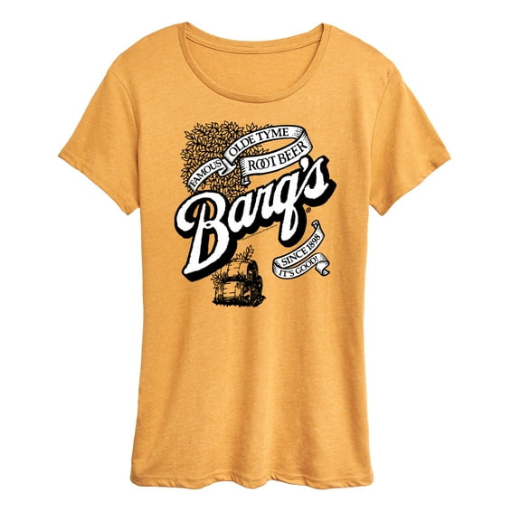 Barq's - Iconic Drinks & Beverages - Famous Olde Tyme Root Beer - Women's Short Sleeve Graphic T-Shirt