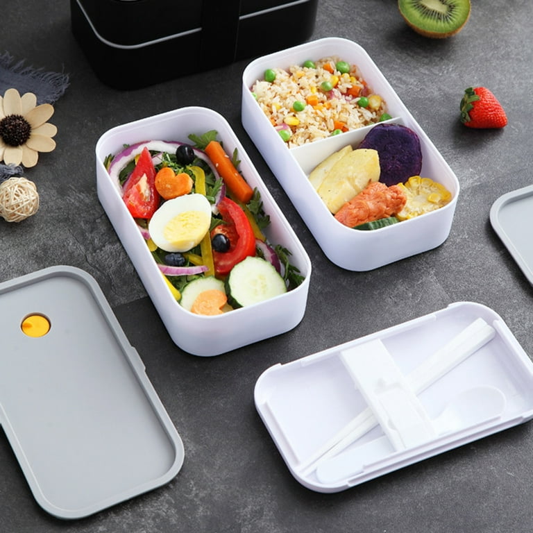 Heat Resistant 2 Colors Meal Prep Container Supplies with  Multi-compartments Set for Office - AliExpress