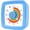 Blue, variant on Visual Timer /Adults 60 Minutes Rainbow Countdown Timer Time Management Tool Desk with Large Screen Time Management Tool for Kitchen School Office