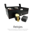 thumbnail image 2 of Estuche Xtellar negro Organizador De Relojes Y Joyas Elegante, 2 of 5