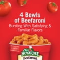 thumbnail image 3 of Chef Boyardee Beefaroni in Tomato and Meat Sauce, Microwavable Meal, 7.5 oz. Bowl , 4-Count, 3 of 10