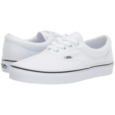 Vans Unisex Era Sneakers, True White, Size 7.5