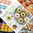 thumbnail image 2 of Multifunctional Nonstick Silicone Mini Bundt Cake Pan, Easy to Clean Fluted Tube Cake Baking Molds for Stress-Free Baking Adventures, 2 of 5