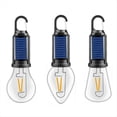thumbnail image 1 of Lámpara LED de Camping de 3 Piezas, Recargable por USB, con Energía Solar, para Tienda de Campaña, Luces Colgantes, Artículos Esenciales para Camping, Linterna de Camping., 1 of 5
