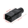 thumbnail image 7 of IEC 320 C20 Male Connector Power AC Power Plug Computer 16A 250V, 7 of 7