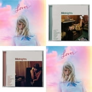 Lover (Deluxe) (Version 2) & Midnights (X) (Jade Green CD) & Midnights (X) (Blood Moon CD) & Lover (Deluxe) (Version 1)