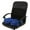 Blue, variant on Seat Cushion - Memory Foam Cushion for Office Chair, Car Seat, Airplane, Bleacher - Sciatica & Hip & Coccyx Pain Relief Desk Chair Cushion for Long Sitting Office Workers, Car Drivers