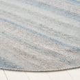 thumbnail image 3 of SAFAVIEH Cabo Lyla Striped Area Rug, Beige/Blue, 7' x 7' Round, 3 of 7