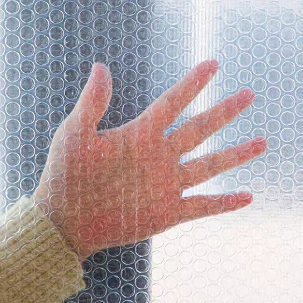 Easy Installation Bubble Wrap Film For Comfortable Indoor Environment Double Thickened Construction For Various Window Types