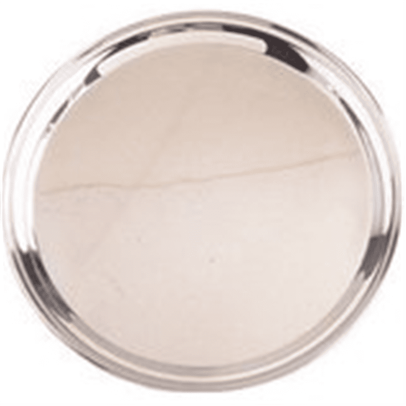 12 Inch Round Stainless Steel Serving Tray Libertyware RST12