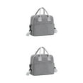 thumbnail image 4 of maskred Sac Isotherme Portable en Polyester avec Bandoulière Gris 2Ensemble, 4 of 6