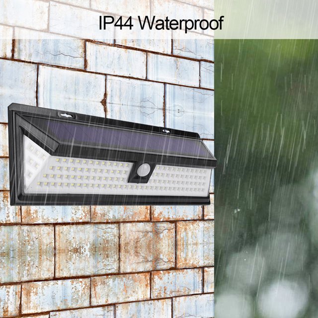 Solar Outdoor Lamp,LED Solar Powered Waterproof LED Solar Wall Lamp Waterproof Induction Lamp Built to Last