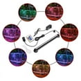 thumbnail image 6 of iMeshbean 5.5W Underwater Aquarium Air Bubble LED Light Fish Tank RGB Submersible Lamp + Remote, 21in, 6 of 7