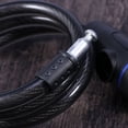 thumbnail image 2 of EeaseCA Colorful Lock Bike Cable Locks Road Bike Cycling Mountain Bike padlock Anti-Theft Chain Lock(Black), 2 of 8