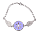 thumbnail image 1 of Seis estrellas contra una jugada invencible. Pulsera pulsera pulsera alas de ángel pulsera, 1 of 3