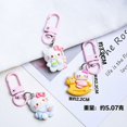 thumbnail image 3 of Nuevo llavero con colgante de dibujos animados de Hello Kitty de KT, pequeño regalo para novia, niña, mochila para estudiante, accesorios, adornos colgantes, 3 of 5