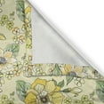 thumbnail image 4 of Ambesonne Floral Valance Pack of 2, Watercolor Leaves Blossom, 42"X12", Pastel Green Multicolor, 4 of 5