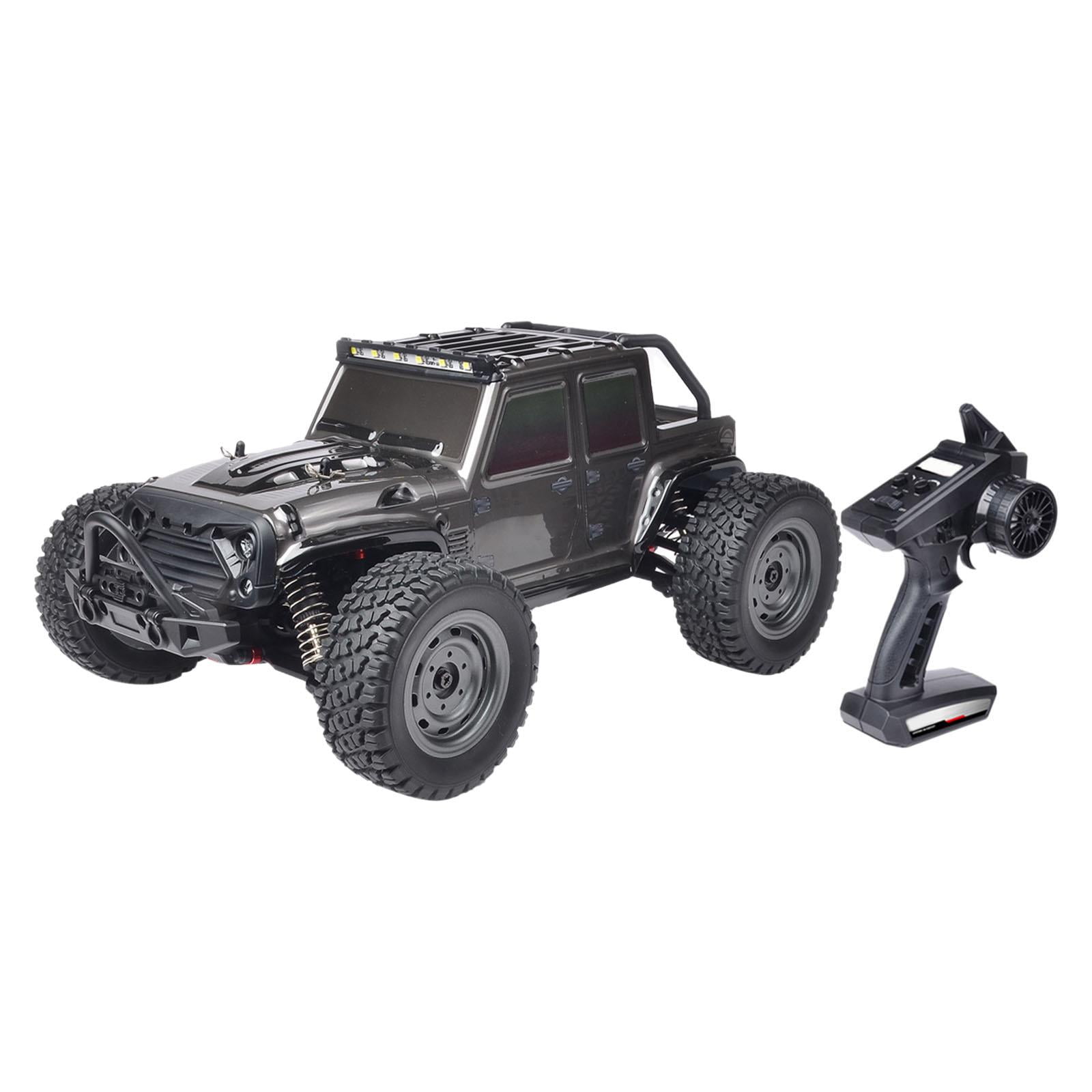 Hobby Grade 1 16 RC Car Remote Control High Speed Truck Toys with Water IPX4 f Adults Dark Grey
