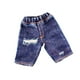 thumbnail image 4 of Figura de Acción CUTICAT 1:12 Pantalones Cortos de Mezclilla Azul con Agujeros, 4 of 8